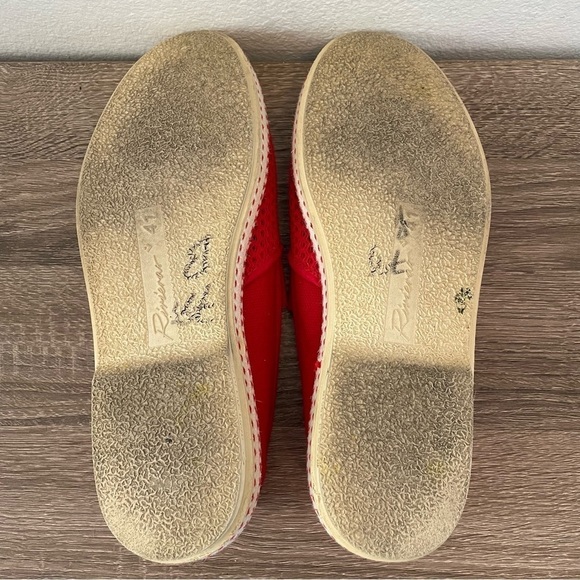 Rivieras Red Classic Espadrilles, Size FR41(8.5) - Picture 8 of 9